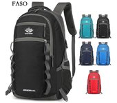 Mochilas de viaje Bolsa de escalada impermeable al aire libre Mochila de equitación Bolsa de deportes para hombre y mujer 55L azul