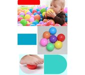 Bolas a estrenar para niños de 5,5 cm, juguetes para bebés, bolas oceánicas para jugar en la piscina, diversión colorida, pelota oceánica de plástico suave
