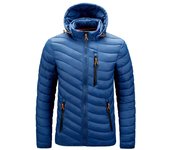 Chaquetas cortavientos térmicas a prueba de viento para hombre, de otoño e invierno, de gran tamaño, para senderismo, acampada, trekking, esquí, abrigos impermeables XXXXXXL negro