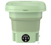 Mini Lavadora Lavadora Portátil Lavadora Plegable, Adecuada para Apartamentos, Dormitorios, Camping, Viajes En Caravana US/1PC púrpura