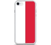 Coque pour iPhone - PIXELFORMA - iPhone 7 - Drapeau de la Pologne - Souple - Finitions multas