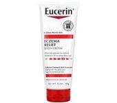 Eucerin, Alivio del eccema, Crema corporal, Sin fragancia, 14 oz (396 gramos)