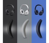 Accesorios suaves para diademas de auriculares Bose, fundas para diademas, protectores para diademas, auriculares inalámbricos azul