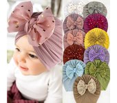 Diadema para bebé, bonitos lazos florales de verano, diademas para niña, lazo elástico, banda para el pelo para recién nacido, conjunto de turbante, accesorios para el cabello color rosa