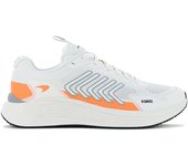 K-SWISS X McLaren F1 - Aero Active - Zapatillas de deporte para hombre Zapatillas de deporte de motor Blanco 04317-183-M ORIGINAL EU 42.5