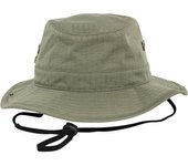 Sombrero de pescador Flexfit By Yupoong One Size negro