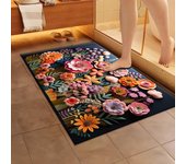 Tapetes para el hogar, tapetes tridimensionales de diatomeas, puertas antideslizantes para baño, tapetes absorbentes para baño, cojines de flores expandidas 40*60cm