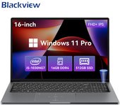 Laptop Blackview AceBook 12 de 16 pulgadas, 16 GB + 512 GB, procesador Core™ i5-1030NG7, Windows 11 Pro gris