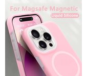 Funda magnética de silicona líquida Fashion Jelly para Magsafe para iPhone 16 Plus 15 14 13 12 11 Pro Max fluorescente a prueba de golpes suave mate capa For iPhone 16 Pro Max verde