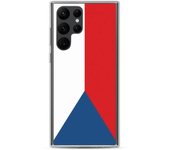 Coque Téléphone - Samsung - Galaxy S22 - Drapeau Tchéquie - Souple - Multicolore
