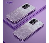 Moda 2 en 1 Fundas con revestimiento de brillo para Xiaomi Redmi Note 13 12 Pro 12S 11 10 9 9S Redmi 13C 12C 10C K70E K70 K60 Ultra A1 Funda trasera de silicona Xiaomi Mi 11 gris