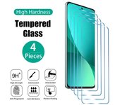 4 Uds vidrio templado para Xiaomi Mi 11 12 10 9 Lite 5G F3 GT Protector de pantalla para Xiaomi Mi 10T 9T Pro Poco X3 X4 M4 M5S M5 Glass Huawei P Smart 2019 puro
