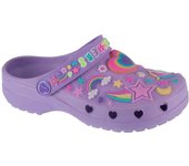 Skechers Heart Charmer - Girly Land, sandalias moradas para niña 31 púrpura