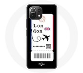 Coque pour Xiaomi Mi 11 Lite Billet d'avion London