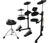 Especificaciones del pad de malla para batería electrónica Onetone One Tone Manual de instrucciones de potencia del tambor Black stick OTDD-100/BK [Baquetas, soporte, silla, auriculares, negro