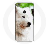 Coque pour Huawei P8 Lite 2017 Chien Samoyède Blanc