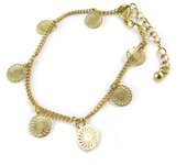 Les Trésors De Lily [N8876] - Bracelet 'Carmen' doré oro