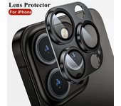 Vidrio protector de lente de cámara de metal de lujo para iPhone 15 14 Plus 13 12 Mini 11 Pro Max HD Película protectora de lente trasera para iPhone 15 Pro Max For iPhone 13 Pro azul