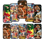 Funda de teléfono con diseño de Roronoa Zoro y Luffy Piece Anime para iPhone 16, 15, XR, Samsung Galaxy S24, S23 Plus, Xiaomi Redmi Note 13, 12, 11 Pro Max, 14, OPPO, Huawei Cover One for Samsung Galaxy A22 5G ciervo