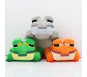 Juguete de peluche de rana de Minecraft, bloque de rana, accesorios para juegos, regalos de Año Nuevo
