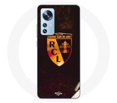 Coque Xiaomi 12X rcl lens orange fond noir