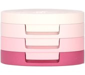 Kaja, Beauty Bento, Bouncy Shimmer Eyeshadow Trio, 01 Rosewater, 3g (0.10oz)