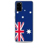 Coque Téléphone - Samsung - Galaxy S20 Ultra - Drapeau Australien - Souple - Multicolore