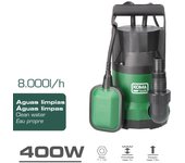Bomba Sumergible Aguas Limpias 400W