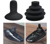 Botón de palanca de mando para silla de ruedas eléctrica portátil, tapa de silicona ligera, perilla de mango Universal para sillas de ruedas