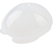 Molde esférico de silicona con forma de huevo para hacer joyas, molde de bola esférica, artesanía casera (# 3)