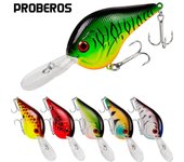 Señuelo cebo falso cebo 9,5 cm-10,11g Rock Little Fatty cebo biónico de plástico de 5 colores