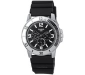 Casio Standard Analog Resin Strap Black Dial Quartz MTP-VD300-1B MTPVD300-1B Reloj Hombre