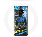 Coque pour Samsung Galaxy S9 Plus Formule 1 Fernando Alonso champion du monde de F1