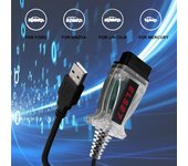 Nuevo escáner OBD2 ELS27 Forscan V2.3.7 para coche, herramienta de diagnóstico ELM327, accesorios para Mazda 3, CX5, 6, Ford Focus MK2, MK3, Fiesta, Lincoln negro