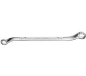 Llave de caja mecánica larga TONE x ancho entre caras 10 x 13 mm (45° 10°) M44-1013 plata