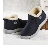 Botas de hombre para mantener el calor, zapatos de invierno para hombre, botines, zapatos de piel, botas para hombre, botas de nieve para parejas, zapatos casuales de invierno, botines para hombre 35
