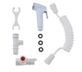 Pañal portátil de mano, bidé, inodoro, pulverizador Shattaf, baño, inodoro, bidé, cabezal de ducha, boquilla 1set