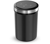 Recipientes para café al vacío con tapas herméticas, con sistema de vacío automático y parada, con pantalla táctil, 1,6 l/54 oz, de acero inoxidable apto para uso alimentario, aptos para lavavajillas. transparente