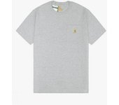CARHARTT K87 Camiseta de manga corta con bolsillo de trabajo HEATHER GREY 1015 1015 XL