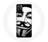 Coque pour Xiaomi Redmi Note 11s 5G Nous Sommes Légion Masque Anonyme