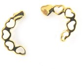 Les Trésors De Lily [M6956] - Boucles Plaqué Or 'Love' oro