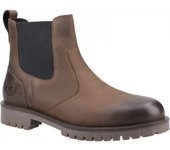 Botas Chelsea de cuero Bodicote para hombre de Cotswold 8 UK marrón