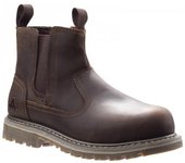 Amblers Safety AS101 Alice Botas de seguridad sin cordones para mujer 5 UK marrón