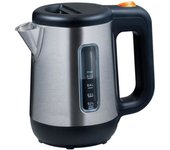 Hervidor - KENWOOD JKM076 - Compacto 0,5L - Acero inoxidable satinado y negro - Filtro antical extraíble