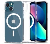 Funda Magmat Magsafe Tech-Protect para iPhone 13 - Transparente