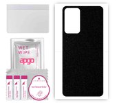 apgo Protective Skin Sticker for the back compatible with Xiaomi 11i, Wrap Film, Foil, Vinyl - Pattern Matte Black