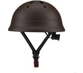 Casco de Bicicleta para Niños Bicicleta Transpirable Resistencia al Impacto Ciclismo de Carretera Dark Brown