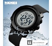 Reloj deportivo SKMEI para hombre, marca de lujo, 5bar, relojes impermeables, reloj despertador Montre, reloj Digital de moda verde del ejército