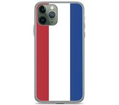 Funda iPhone - Drapeau Pays-Bas - iPhone 11 Pro - Souple - Multicolor - Vertical