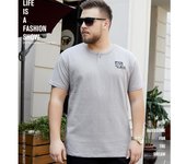 Camiseta de manga corta de verano para hombre, camiseta deportiva transpirable de media manga para hombre grande L